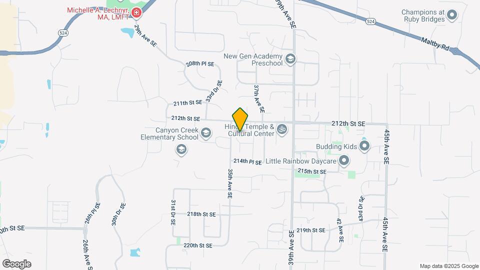 21227 35th Ave SE Map and Location Details