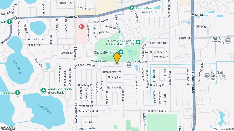 2335 Coldstream Dr Map and Location Details