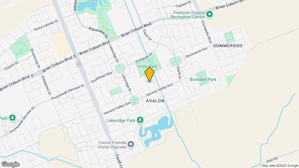 123 Silvermoon Crescent Map and Location Details