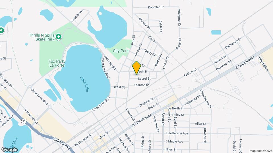 111 Laurel St Map and Location Details