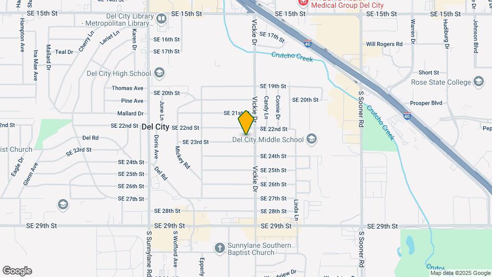4625 SE 23rd St Map and Location Details