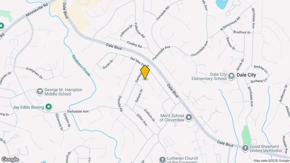 3807 Danbury Ct Map and Location Details