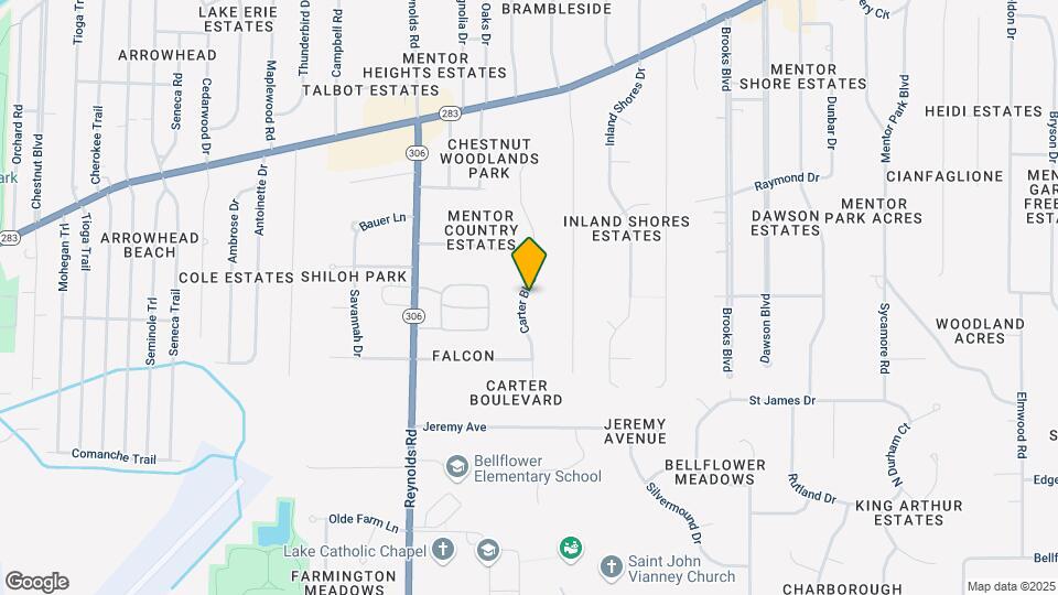 6455 Carter Blvd Mapa y Detalles de la Ubicación