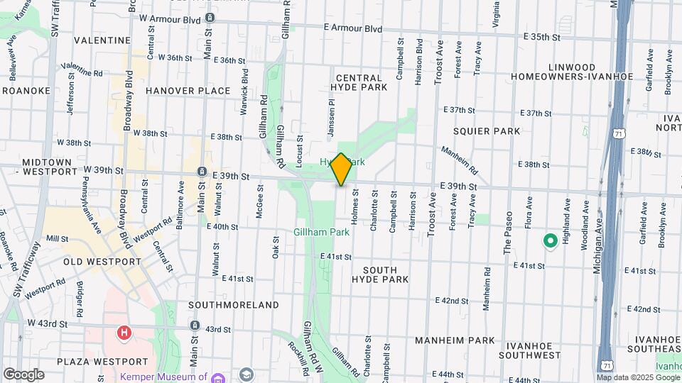 3909 Kenwood Ave Mapa y Detalles de la Ubicación