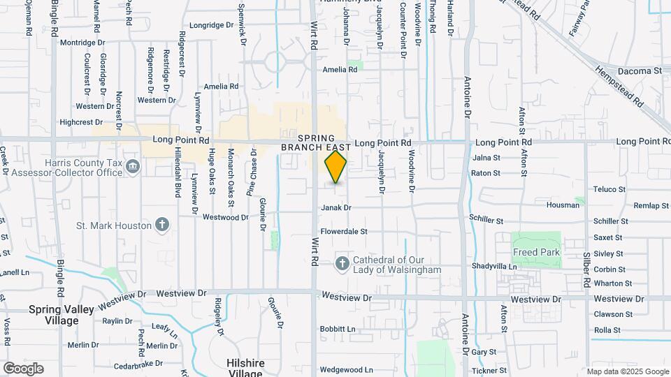 1602 Westside Gardens Ln Map and Location Details