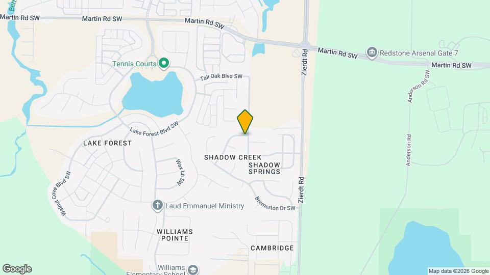 126 Herrick Dr SW Map and Location Details