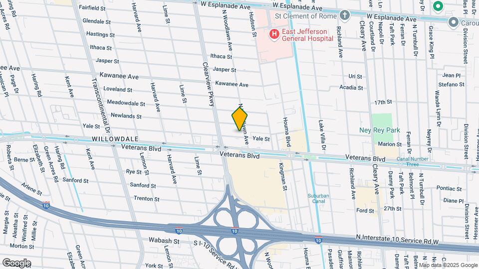 4509 Yale St Map and Location Details