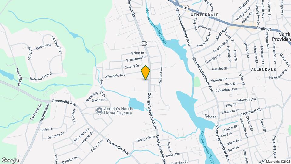 260 George Waterman Rd Map and Location Details