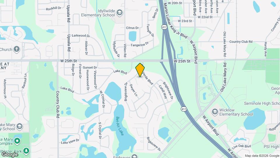 2524 Abacus Ct Map and Location Details