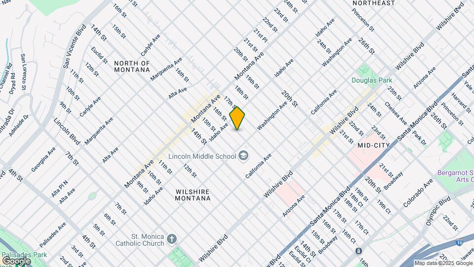 954 16th St, Unit B Mapa y Detalles de la Ubicación