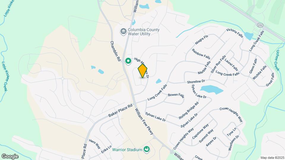 206 High Meadows Cir Map and Location Details