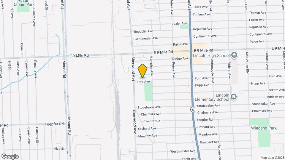 6759 Ford Ave Map and Location Details