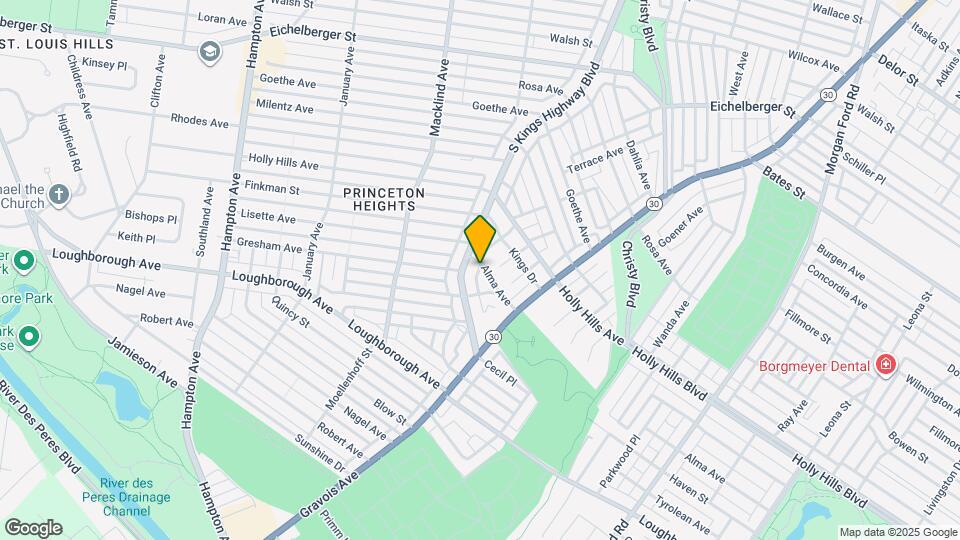 4762 Alma Ave Map and Location Details