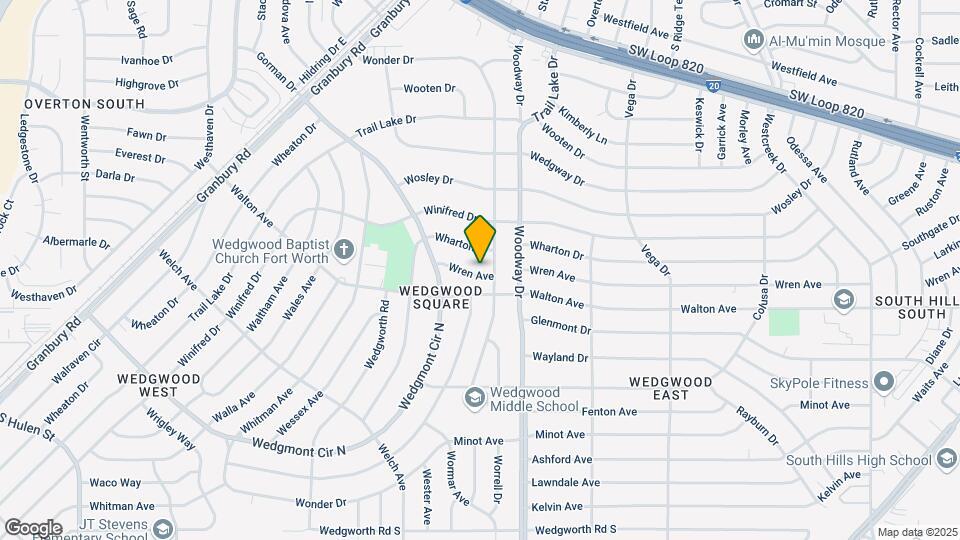 3908 Wren Ave Map and Location Details