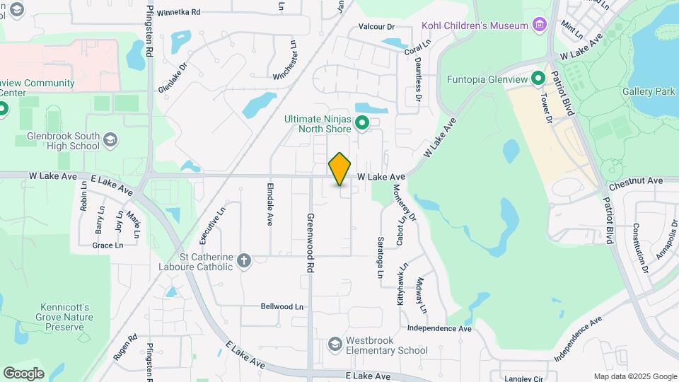 1732 Pickwick Ln Map and Location Details