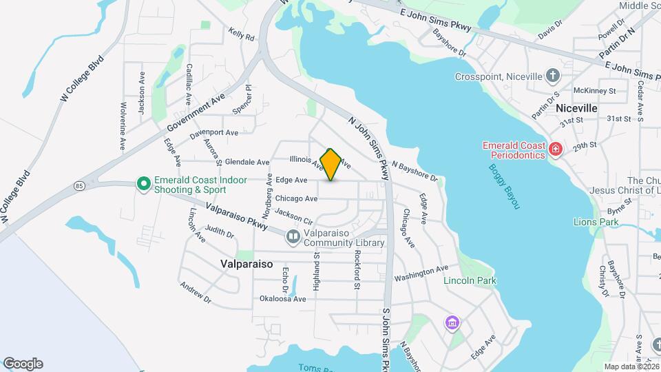 333 Edge Ave Map and Location Details