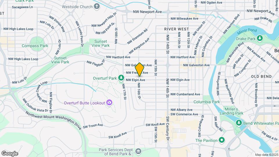 1564 NW Elgin Ave Map and Location Details
