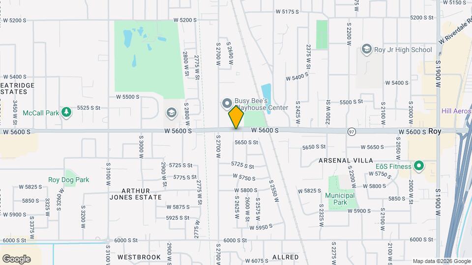2611 W 5625 S, Unit 2611 Map and Location Details