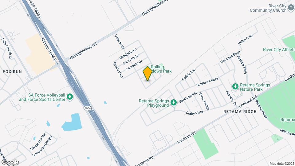 16611 Tenaca Tr Map and Location Details