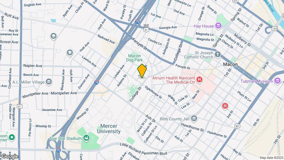 1079 College St Map and Location Details