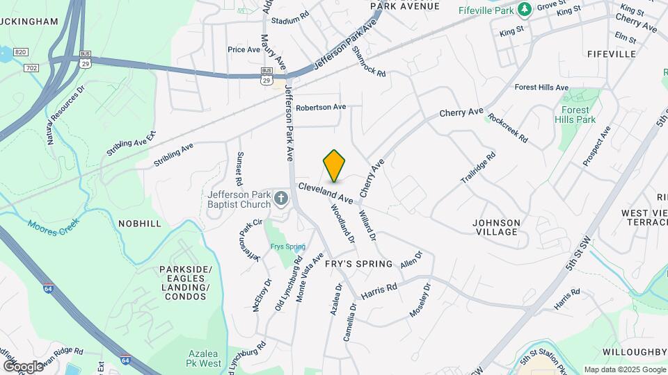 201 Cleveland Ave Map and Location Details