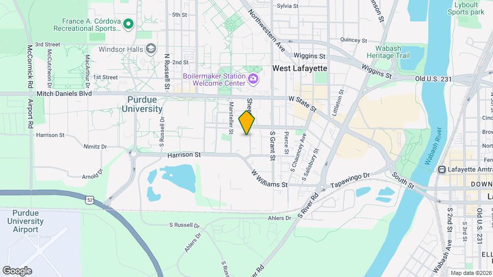 217 Sheetz St Map and Location Details