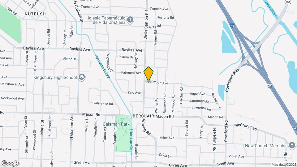 4317 Gailwood Ave Map and Location Details