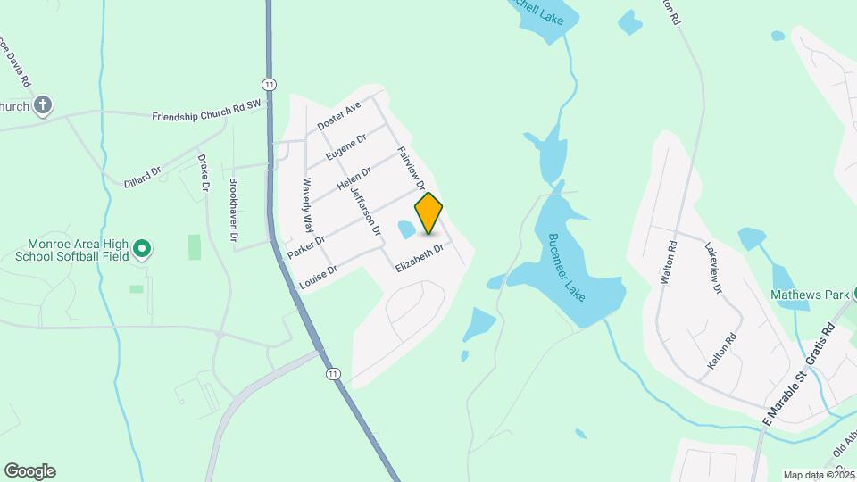 252 Elizabeth Dr Mapa y Detalles de la Ubicación