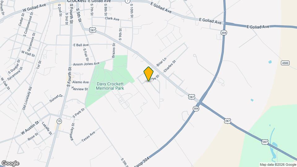 1403 Sanders St Map and Location Details