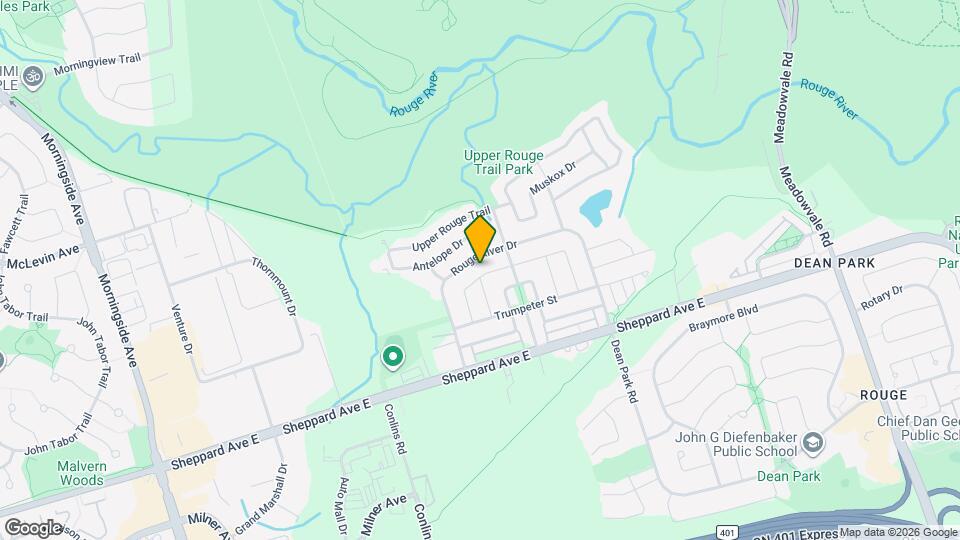 46 Millcar Dr Map and Location Details