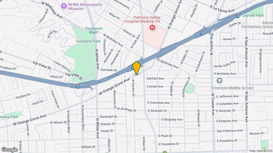 194 W Orange Grove Ave Map and Location Details