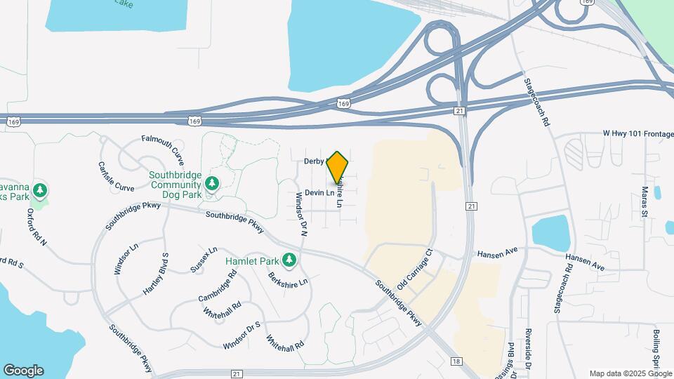 1412 Yorkshire Ln Map and Location Details