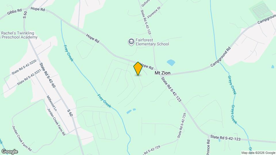 1368 Hugh Mack Ct Mapa y Detalles de la Ubicación