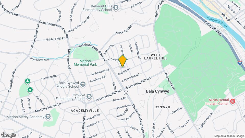 611 Harvard Rd Mapa y Detalles de la Ubicación