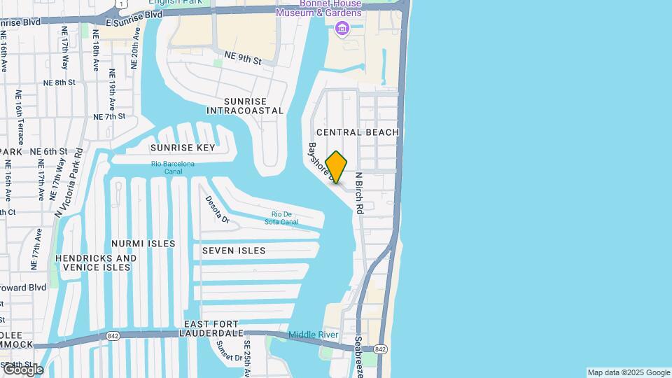 425 Bayshore Dr, Unit #1 Map and Location Details
