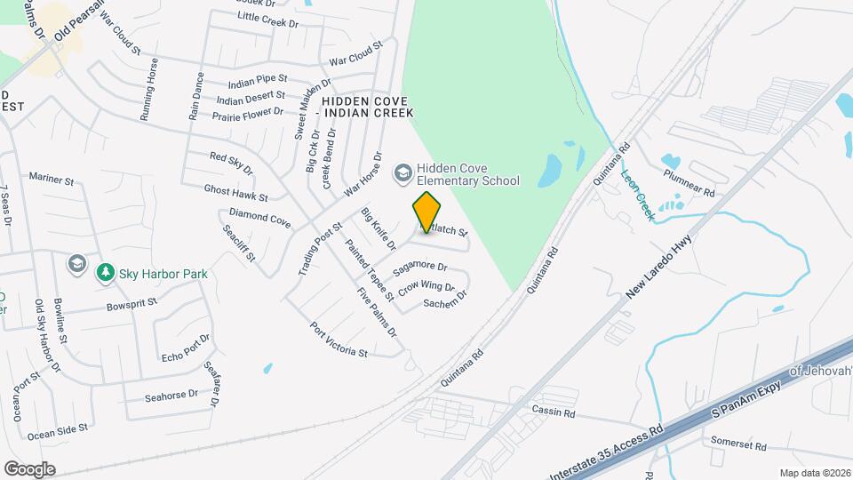 8715 Yellow Knife St Map and Location Details