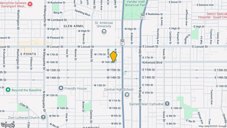 1526 N Ripley St Map and Location Details