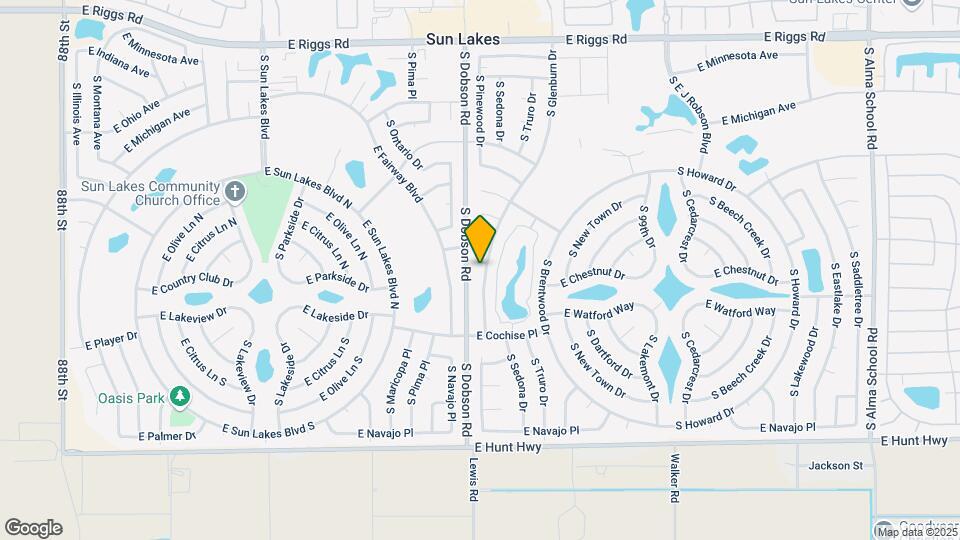 26034 S Glenburn Dr Map and Location Details