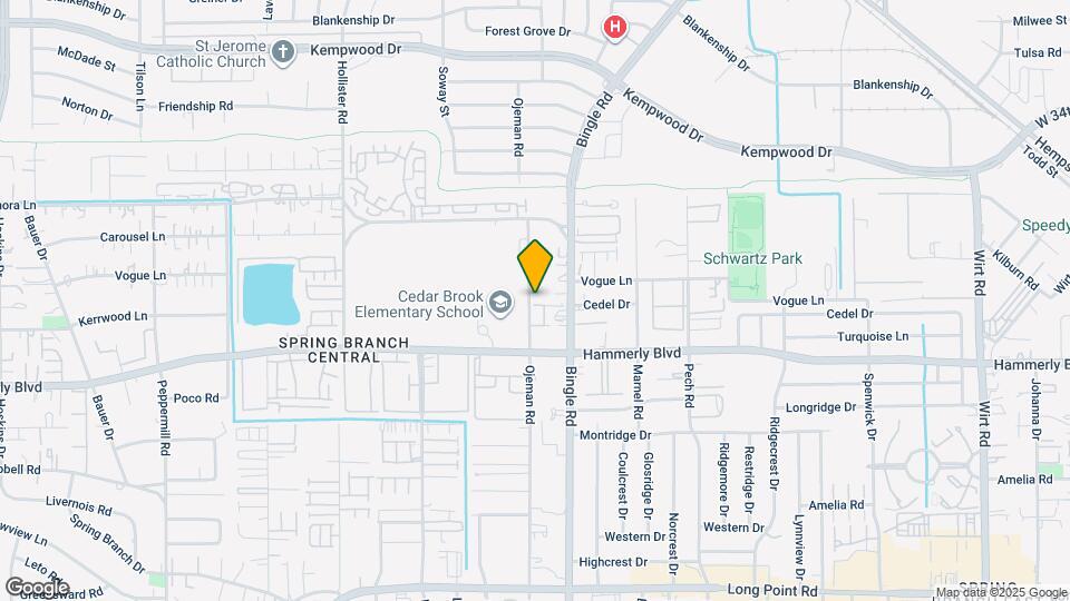 8624 Cedar Plains Ln Map and Location Details
