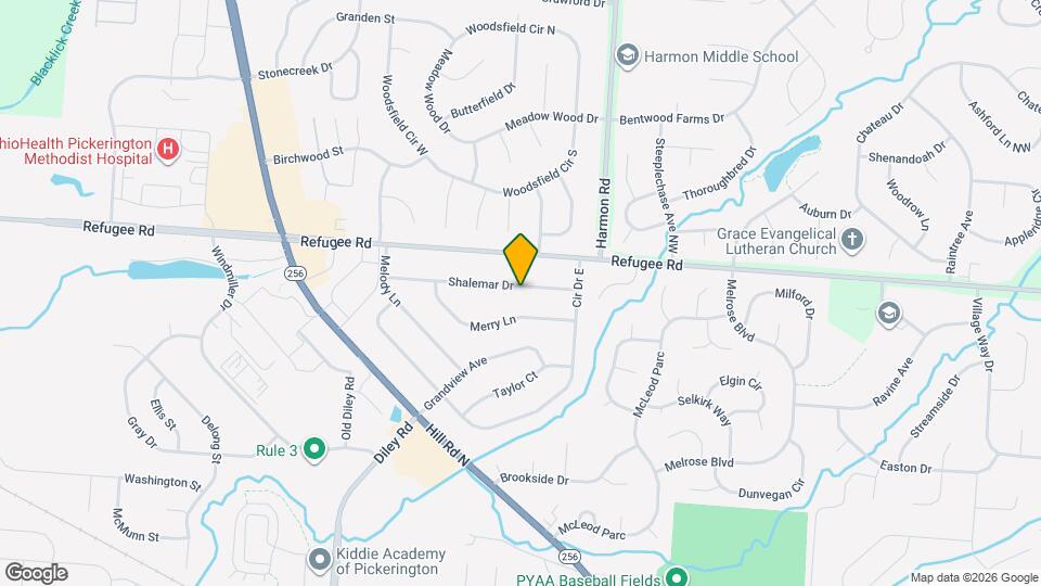 9649 Shalemar Dr Map and Location Details