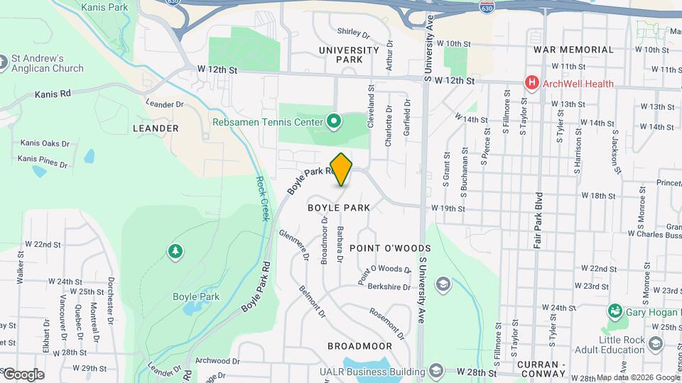 107 Broadmoor Dr Mapa y Detalles de la Ubicación