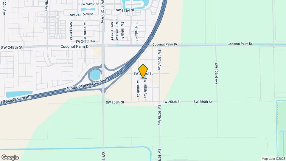 25282 SW 108th Ave Map and Location Details