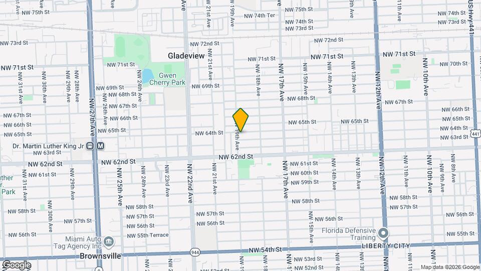 1884-1886 NW 64th St Map and Location Details
