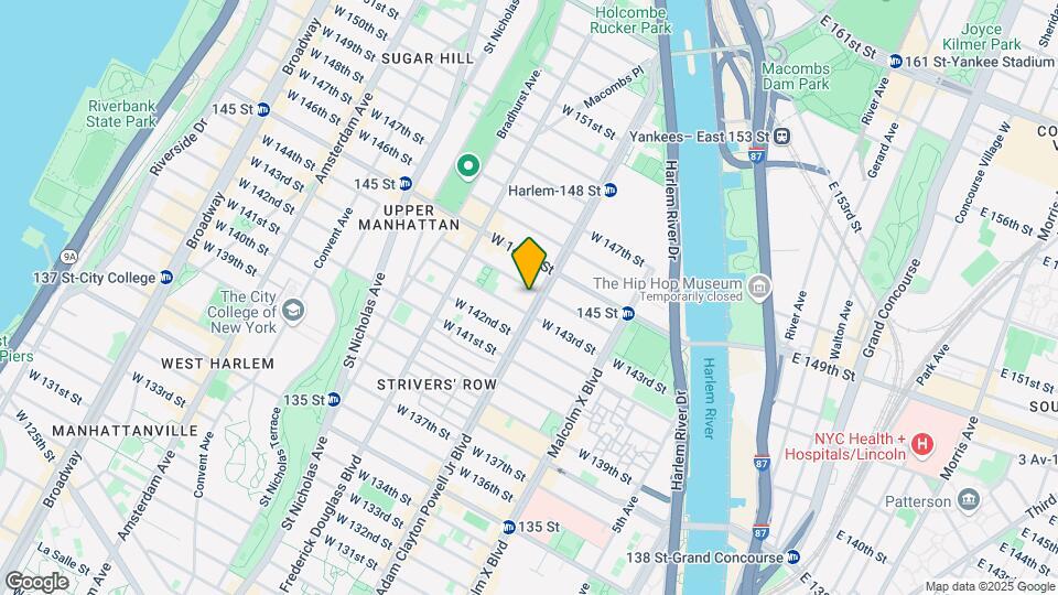 2468 Adam Clayton Powell Jr Blvd Map and Location Details