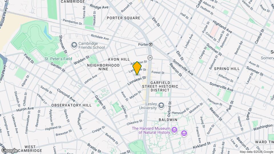 10 Agassiz St Map and Location Details