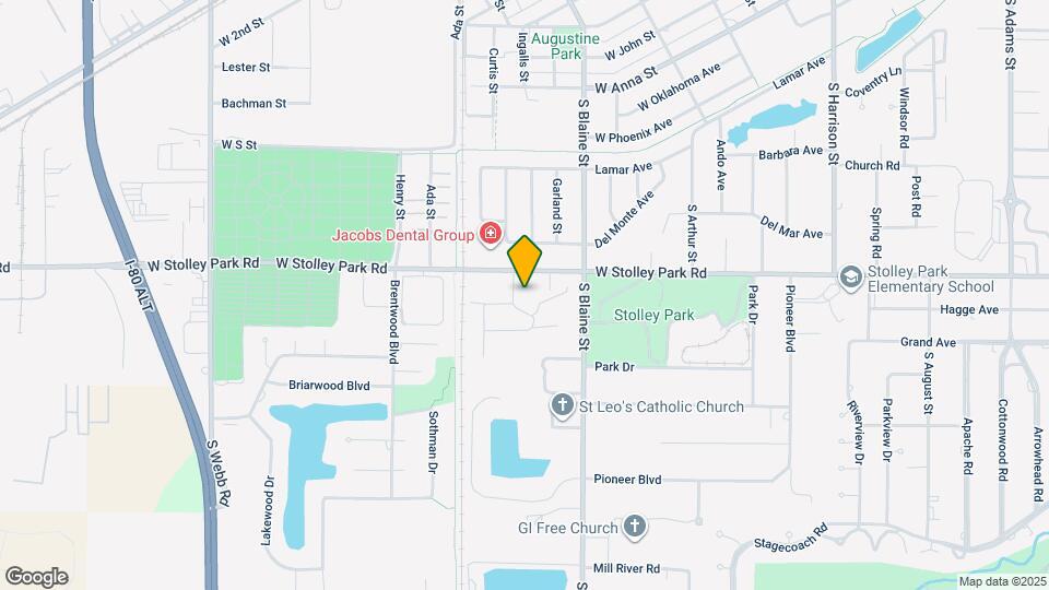 2021 Circle Dr Map and Location Details