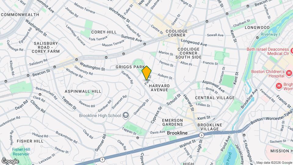 12 Park St Map and Location Details