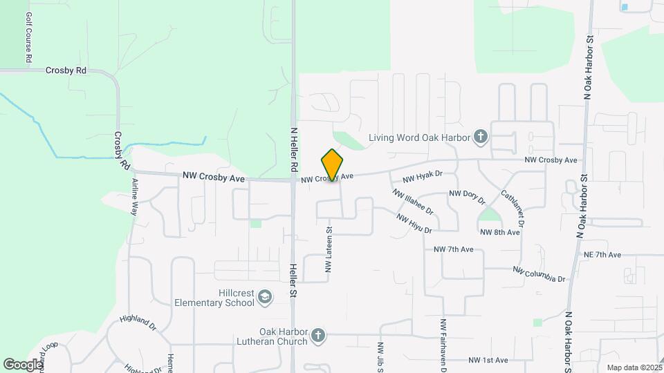 1205 NW Crosby Ave Map and Location Details