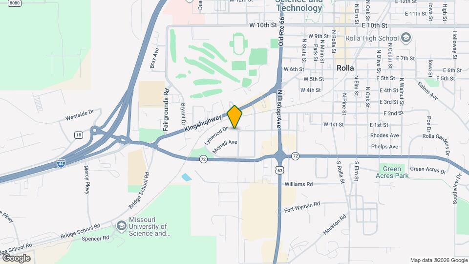 1009 Lynwood Dr Map and Location Details