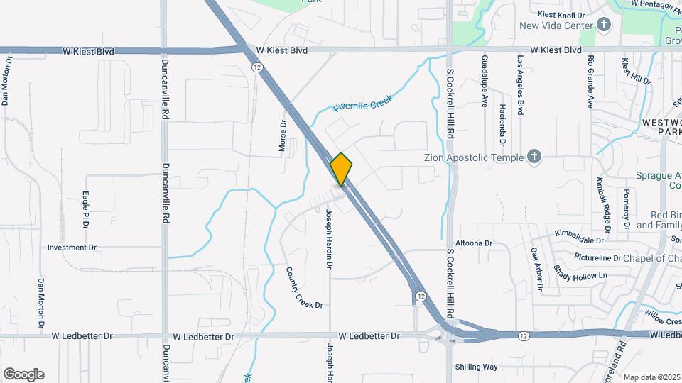 4613 Country Creek Dr Map and Location Details